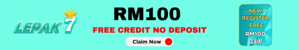 Master Header - Banner - Pakar Judi - Free Credit No Deposit RM5